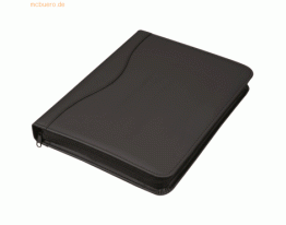 Alassio Ringbuchmappe Rondo A4 Kunstleder schwarz