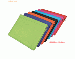 Alassio Schreibmappe Vallo A4 Leder rot