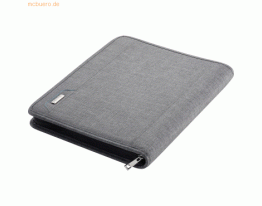 Alassio Orgamappe A4 Lazio 285x360x50mm Polyester grau