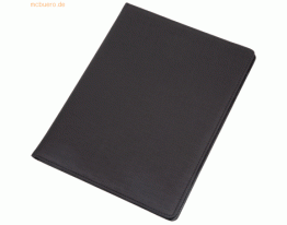 Alassio Schreibmappe A4 Balocca 25x31,5x2cm Polyester/Cotton schwarz