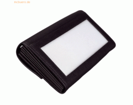 Alassio Kellnerbörse 17,5x10cm Leder schwarz