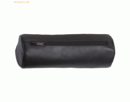 Alassio Schlamperrolle 22x9cm Leder schwarz