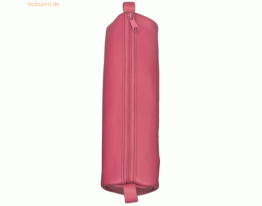 Alassio Schlamperrolle 21x6cm Leder rosa