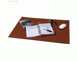 Alassio Schreibunterlage Leder 65x45cm cognac
