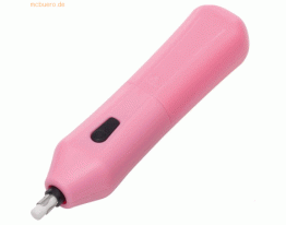 10 x Alassio Radierer elektrisch ABS inklusive 10 Ersatzminen rosa